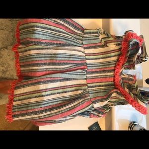 Girls boho chic tank